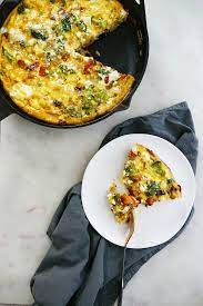 Broccoli And Sweet Potato Frittata Recipe Sweet Potato Frittata Potato Frittata Breakfast Recipes Indian