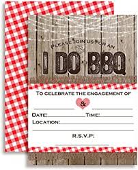 Celebrate the newly engaged couple with a fun summer celebration. Amazon Com I Do Bbq Engagement Party Fill In Invitations Set Of 20 With Envelopes Perfect For Celebrating The Newly Engaged Couple Office Products