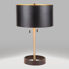 Gold And Black Art Deco 2 Light Marc Table Lamp Black Gold Metal By World Market In 2020 Table Lamp Black Lamps Table Top Lamps