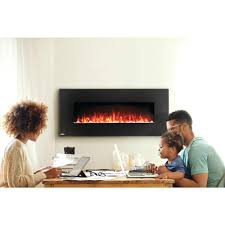 The napoleon allure 32 in. Napoleon 50 In Wall Mount Electric Fireplace In Black Nefl50b Hd The Home Depot