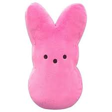 Amazon Com Peeps Plush Bunny 15 Pink Toys Games Bunny Plush Kids Birthday Party Supplies Fall Party Themes