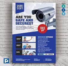 Cctv Shop And Installation Service Psdpixel Flyer Design Templates Installation Flyer