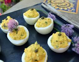 Deviled Eggs With Anchovy Uova Ripiene Con Acciughe Recipe Deviled Eggs Anchovies Eggs