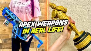 Respawn entertainment announced plans for its next apex legends update on thursday with patch notes already revealed alongside an overview. Apex Legends Weapons Heirlooms You Can Buy In Real Life Youtube