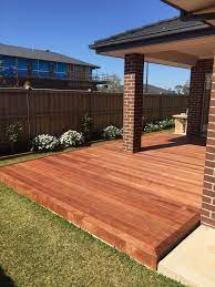 What you would like to try to do is that the idea to utilize the space. Decking Ideas Corner Block Corner House Landscaping Side Yard Ideas House Landscape