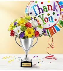 Show your appreciation with flowers and thank you quotes. Trophy Bouquet To Say Thank You Florist Hagerstown Md