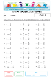 Check spelling or type a new query. Pengayaan Tema 2 Kelas 4 Sd Memberi Tanda Lebih Atau Kurang Dari Pada Pecahan Bimbel Brilian
