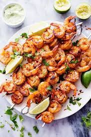 Let cool on a sheet pan. Grilled Spicy Lime Shrimp With Creamy Avocado Cilantro Sauce The Recipe Critic