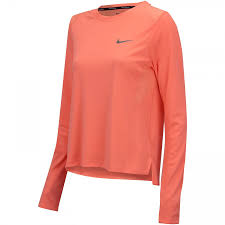 Camiseta Dry Fit Nike Manga Longa Camiseta Nike Miler Top Feminino Camiseta Nike