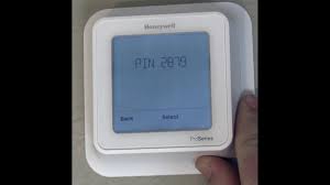 The config id spreadsheets can be used to determine a configuration code that can be inputted into the thermostat manually. Honeywell T6 Setting Up Lockscreen By Asi The White Glove Guys