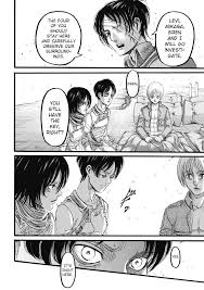 Hanji Eren Mikasa And Armin Manga Attack On Titan