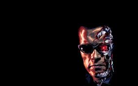 We have a massive amount of desktop and mobile backgrounds. Wallpaper Terminator Robot Face Glasses Scalp Black Background 1920x1200 Wallpaperup 1048291 Hd Wallpapers Wallhere