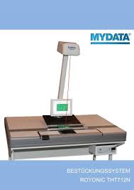Usage:mydata pick and place machine. Bestuckungssysteme 510 512 550 Rothmeier Smt De
