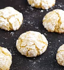 I divided these recipes that use almond flour into breads & muffins, cookies, brownies & bars, cakes, crisps & donuts, and savory recipes so that you can easily scroll through and pick new recipes. Lemon Almond Crinkle Cookies Lemon Cookies Recipes Almond Meal Cookies Paleo Lemon Cookies