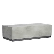 Lucca Concrete Outdoor Rectangle Coffee Table In 2020 Coffee Table Rectangle Outdoor Coffee Tables Concrete Coffee Table