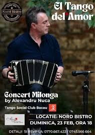 Bacău: On Dragobete, "El Tango del Amor", with special guests!