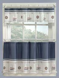 Kitchen tier curtains are also referred to as café curtains and can be used in bedrooms, family rooms, basement, boat windows or anywhere a half curtain is needed. Pin On Erika S Nautical Themed Home