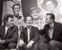 Clint Eastwood Paul Brinegar Eric Fleming In Tokyo To Promote Rawhide Clint Eastwood Clint Actors