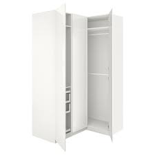 Pax Corner Wardrobe White Fardal High Gloss White 160 111x236 Cm Corner Wardrobe Pax Corner Wardrobe Ikea Pax Corner Wardrobe