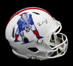 New england patriots throwback helmet. Ben Coates Signed New England Patriots Throwback Speed Authentic White Nfl Helmet Radtke Sports