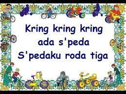 Kring Kring Ada Sepeda Lirik Lagu Anak Cipt Pak Kasur Musik Pompi S Youtube