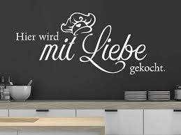 Wandtattoo Hier Wird Mit Liebe Gekocht Spruch Spruch Kuche Wandtattoo Kuche Wandtattoos Kuche
