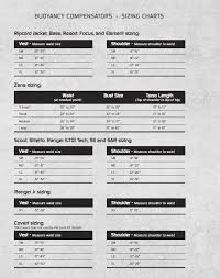 Us Divers Bcd Size Chart Best Picture Of Chart Anyimage Org