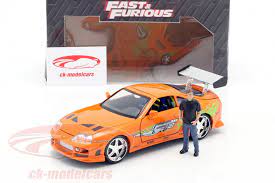 Aktuelle preise für produkte vergleichen! Jadatoys 1 24 Brian S Toyota Supra 1995 Movie Fast Furious 2001 With Figure 30738 Model Car 30738 253205001 801310307380 4006333064227