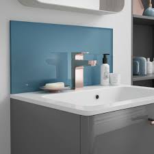 our impact china blue splashback adds a