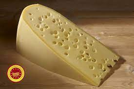 The cheese is characterized by. Original Allgauer Emmentaler Sennerei Lehern