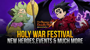 That changed throughout the day a. Seven Deadly Sins Grand Cross Mage Pacifier Executioner Zeldris And More In Holy War Festival Bluestacks
