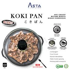Dengan batu bakar ini anda dapat memasak diatas kompor gas tanpa musti belepotan mempersiapkannya. Alat Panggang Sehat Tanpa Arang Koki Pan Oishii Asta Homeware