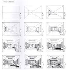 How To Draw A Bedroom From The Book Sketching Masterclass Interior Design Sketches Interior Sketch Interior Design Drawings