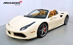 2017 ferrari 488 spider pricing and specs years 2019 2018 2017 2016 compare 1 488 spider trims and trim families below to see the differences in prices and features. 2017 Ferrari 488 Spider For Sale In Norwell Ma 223500 Mclaren Boston