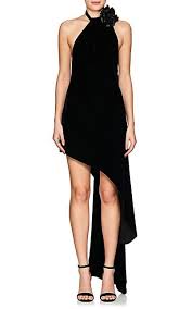We Adore The Flower Embellished Velvet Cocktail Dress From Saint Laurent At Barneys New York Velvet Cocktail Dress Dresses Little Black Dress