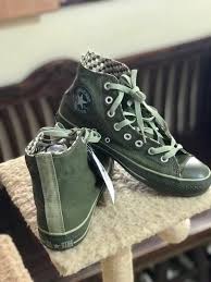 Men's waterproof hiking shoes low cut hiking boots outdoor mountaineering backpacking shoes. Bnwt Converse High Cut Shoes Army Green Men S Fashion Footwear Sneakers On Carousell
