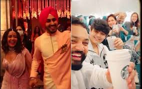 Neha Kakkar Tony Kakkar And Sonu Kakkar Board A Flight To Delhi Groom To Be Rohanpreet Singh Can T Keep Calm She started singing jagrans at the age of five when her parents moved to uttam nagar, delhi. neha kakkar tony kakkar and sonu