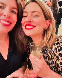 Glowiest dinner tonight at @chezjanou. Don't miss the chocolate mousse they  bring around in a giant bowl. 🤌