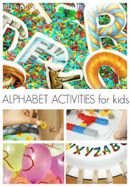 Alphabet refers to the letters of a language, arranged in the order fixed by custom. Back To School Alphabet Activities For Kids