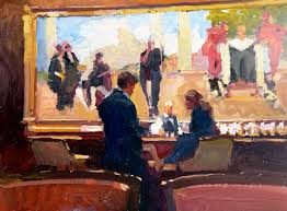 Ken Auster Waterhouse Gallery Impressionist Painter California Landscapes Interiors City Scapes California Plein Air Wat Art Gallery Art Figure Painting