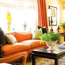What Colors Go With Orange 16 Bright Bold Combinations To Try Living Room Orange Fall Living Room Decor Fall Living Room