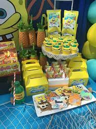 Baby Shower Spongebob Birthday Spongebob Party Spongebob Birthday Party Decorations