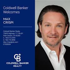 Welcome Max and Melissa Crispi to Coldwell Banker Palm Desert!