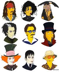 Check spelling or type a new query. Frank Khalid On Twitter Love This Cartoon Sketches Of Johnny Depp Characters In The Films He Has Been In Name Me Your Top 3 Mine Is 1 Captain Jack Sparrow 2 Edward