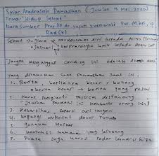 Rangkuman Syiar Madrasah Metro Tv Tanggal 15 Mei Brainly Co Id