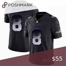 Baltimore Ravens Lamar Jackson Black Smoke Jersey In 2020 Lamar Jackson Jersey Sweatshirt Shirt