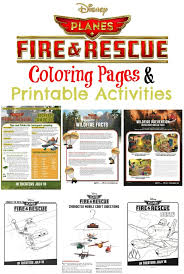 This page consists of the images and videos from the movie planes: Disney Planes Fire Rescue Coloring Pages Printable Activities Eclectic Momsense