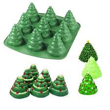 Silicone molds are not ideal for baking. Bluelover 3d Christmas Tree Silicone Baking Mould Get Ahead Christmas