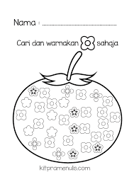 Cara menggambar dan mewarnai gradasi tema pendidikan dan hari guru. Aktiviti Kitpramenulis Lembaran Kerja Cari Dan Warnakan Bunga Kitpramenulis