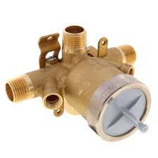 This means you can simply remove the trim kit (which installs over the tile) and switch it out. R10000 Unwshf Delta R10000 Unwshf Multichoice High Flow W Stops Rough In Valve Body W 1 2 Universal Inlets Outlets Shower Only